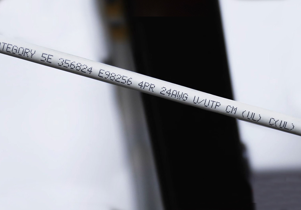 電線電纜管材行業(yè)噴碼